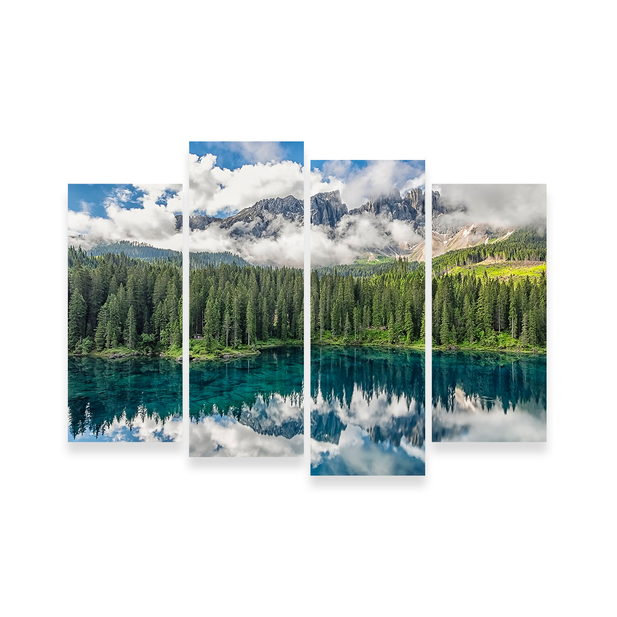 Carezza Lake Wall Art