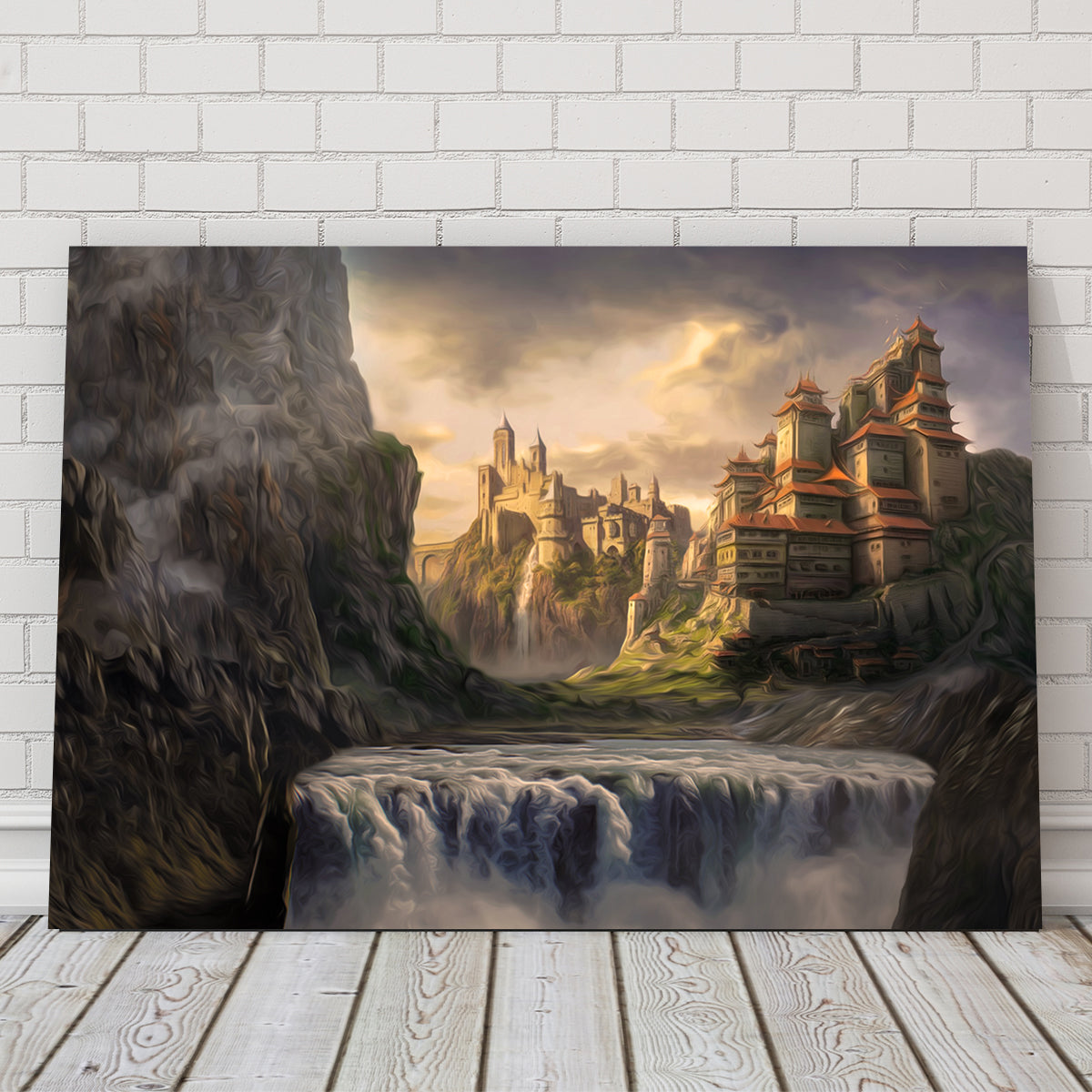 Castle Falls Wall Art