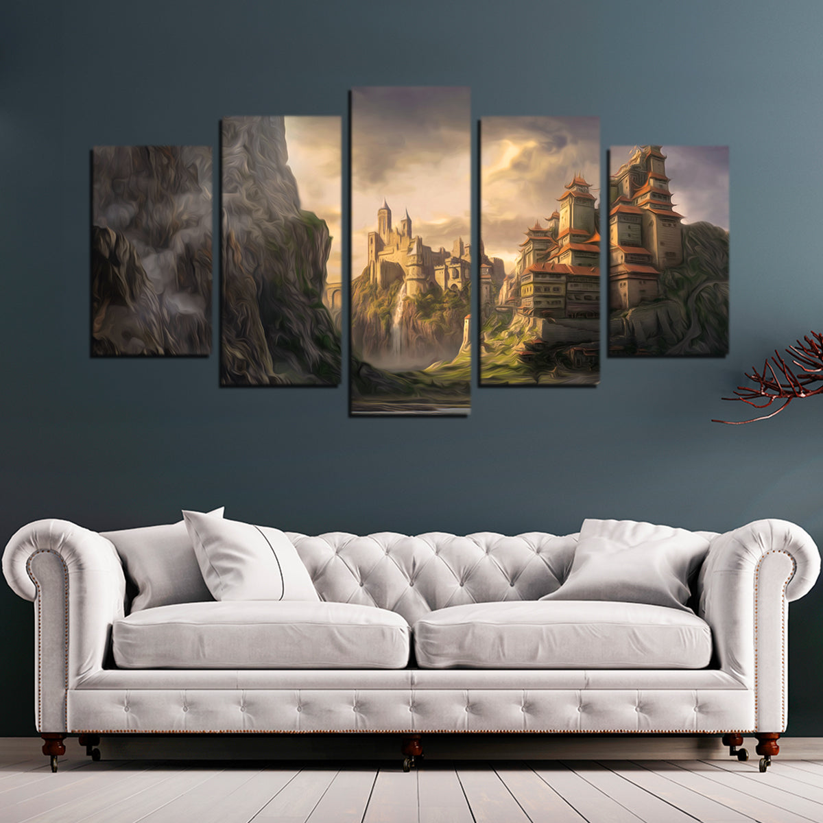 Castle Falls Wall Art