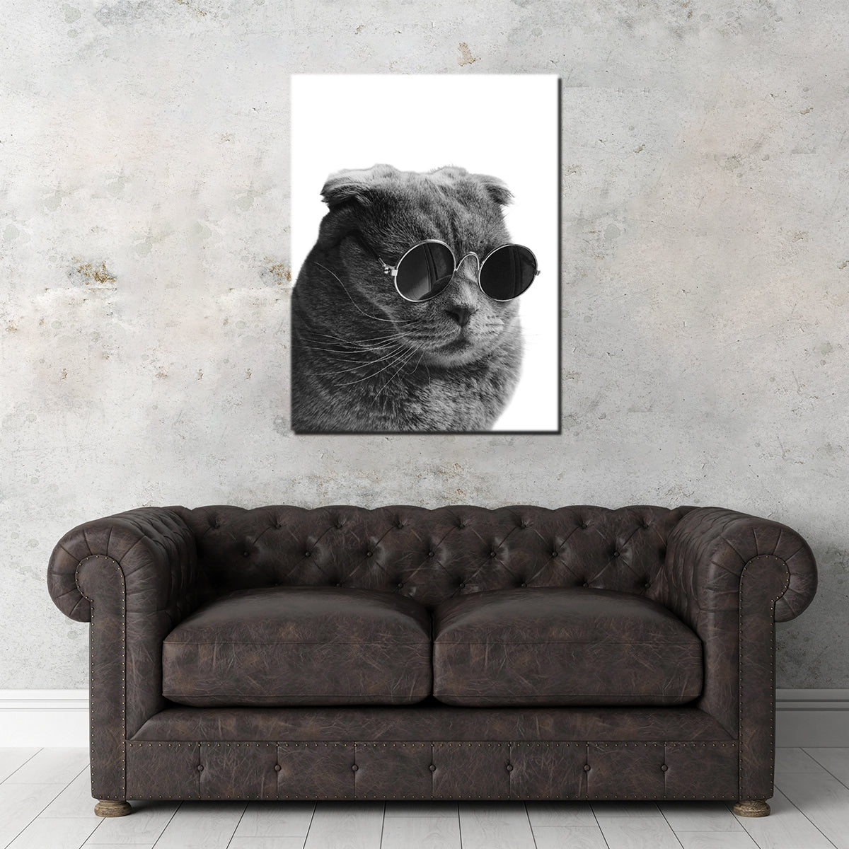 Cat Cool Wall Art