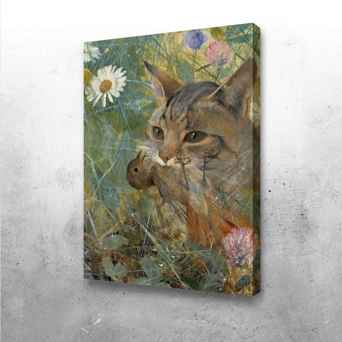 Cat's Catch Wall Art