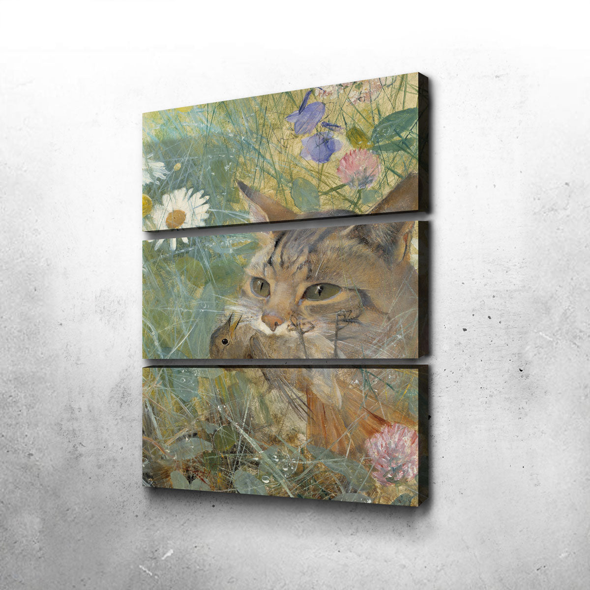 Cat's Catch Wall Art