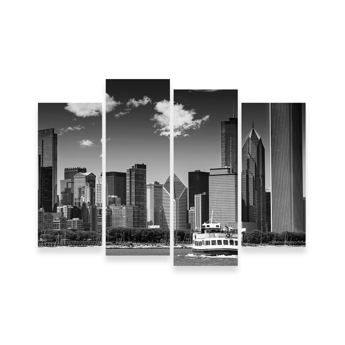 Chicago Skyline Wall Art