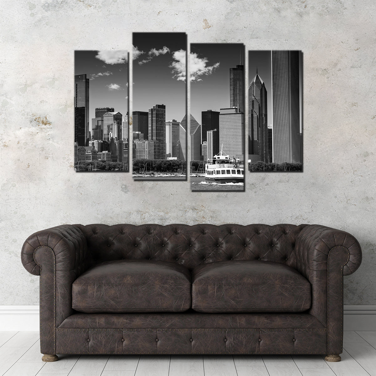 Chicago Skyline Wall Art