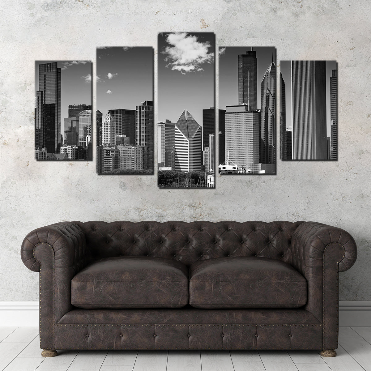 Chicago Skyline Wall Art
