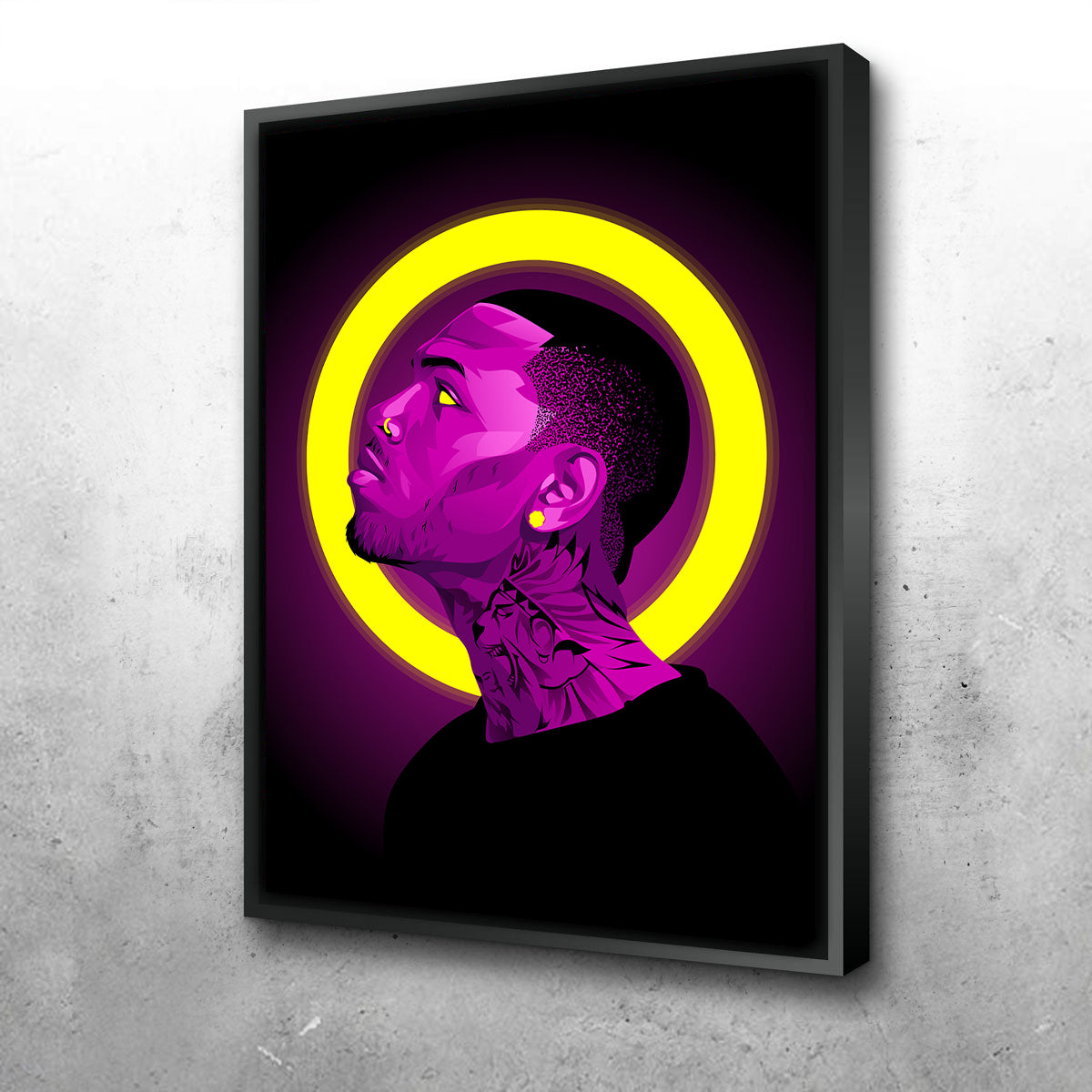 Chris brown Wall Art