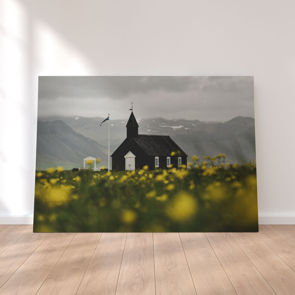 Church Flowers Wall Art
