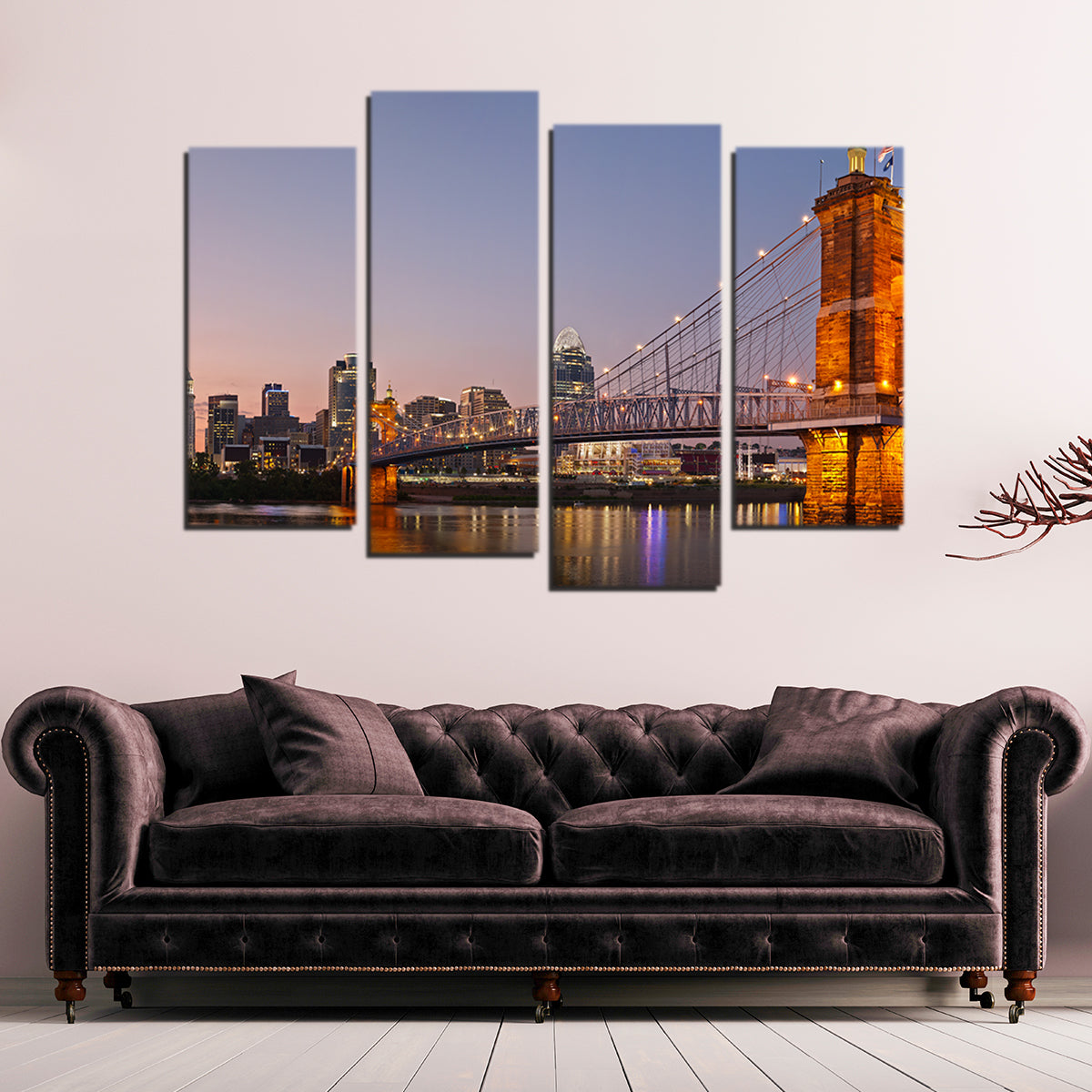 Cincinnati Skyline Wall Art