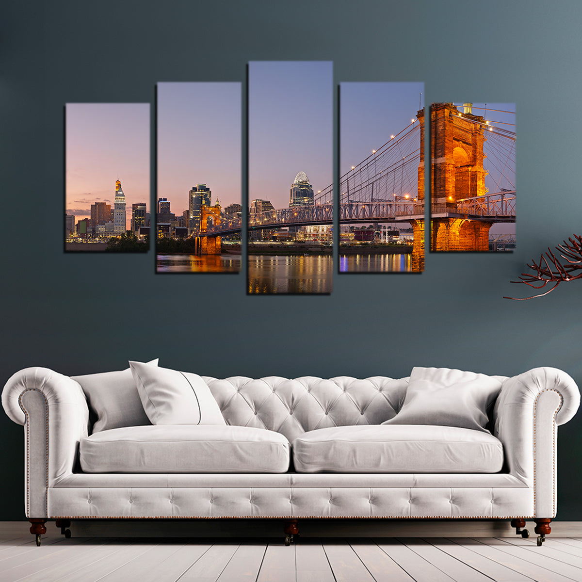 Cincinnati Skyline Wall Art