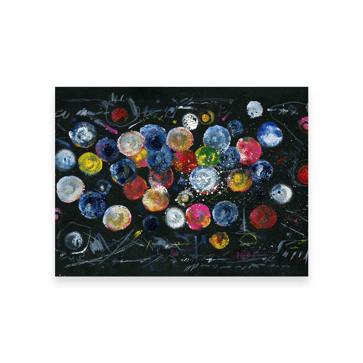 Circle Black Wall Art
