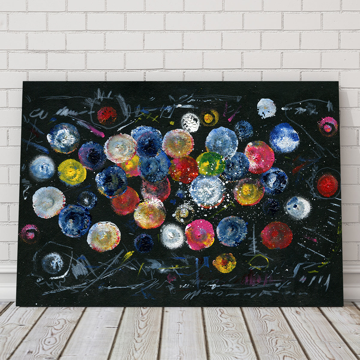 Circle Black Wall Art