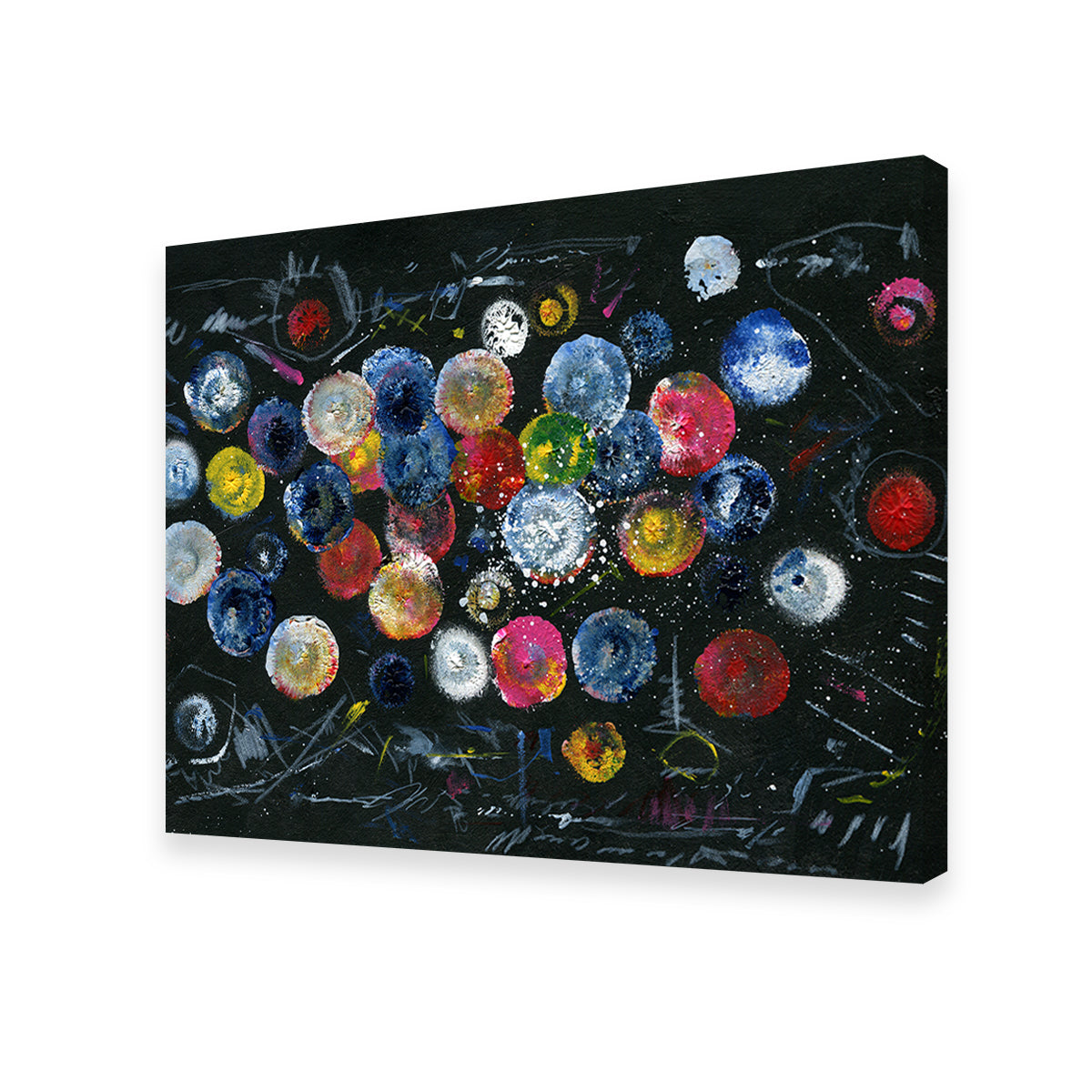 Circle Black Wall Art