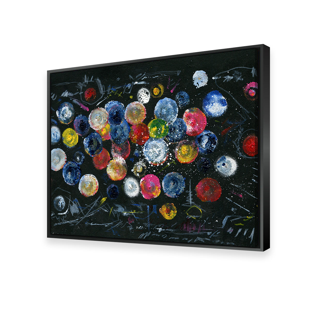 Circle Black Wall Art