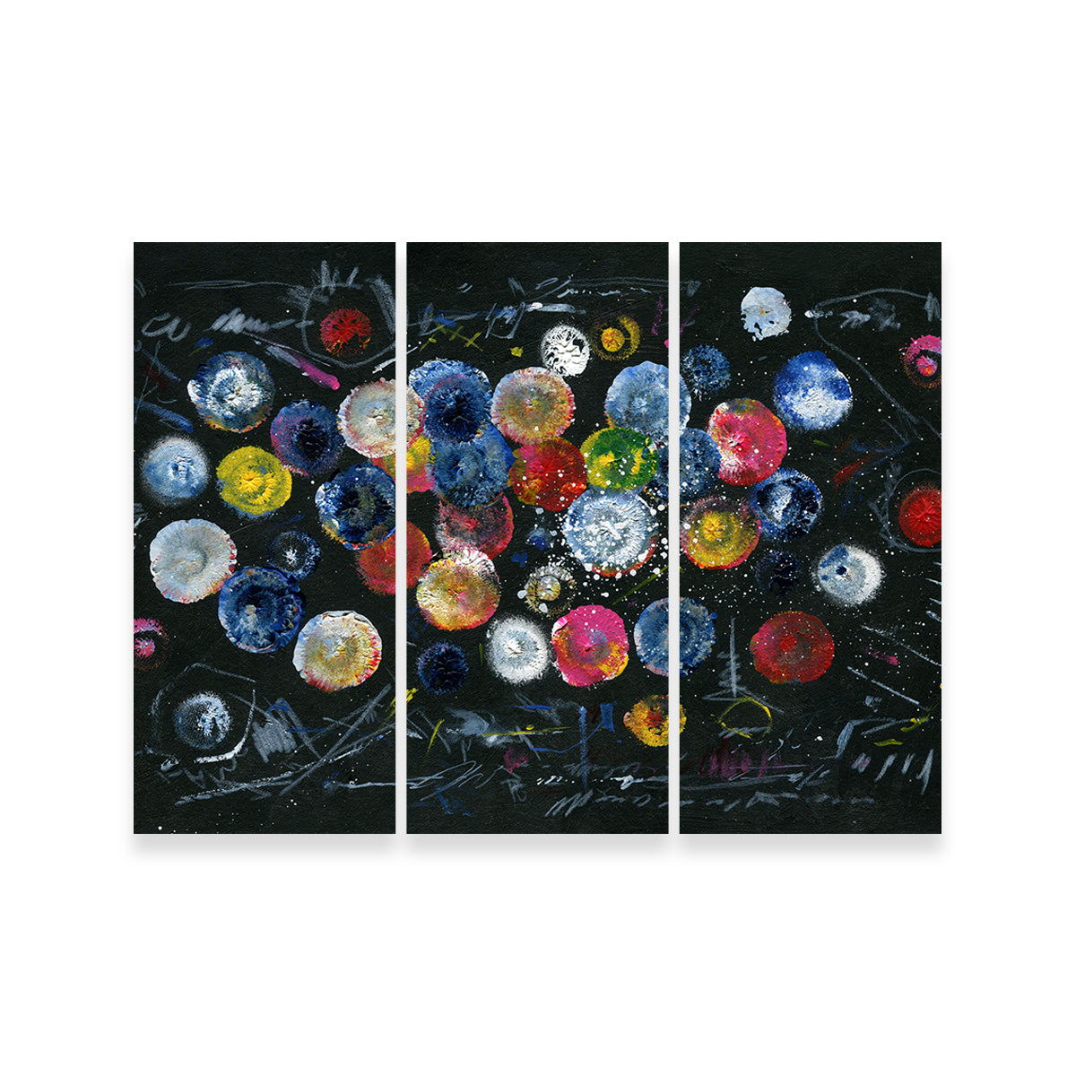 Circle Black Wall Art