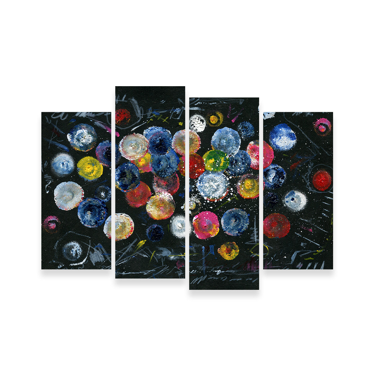 Circle Black Wall Art