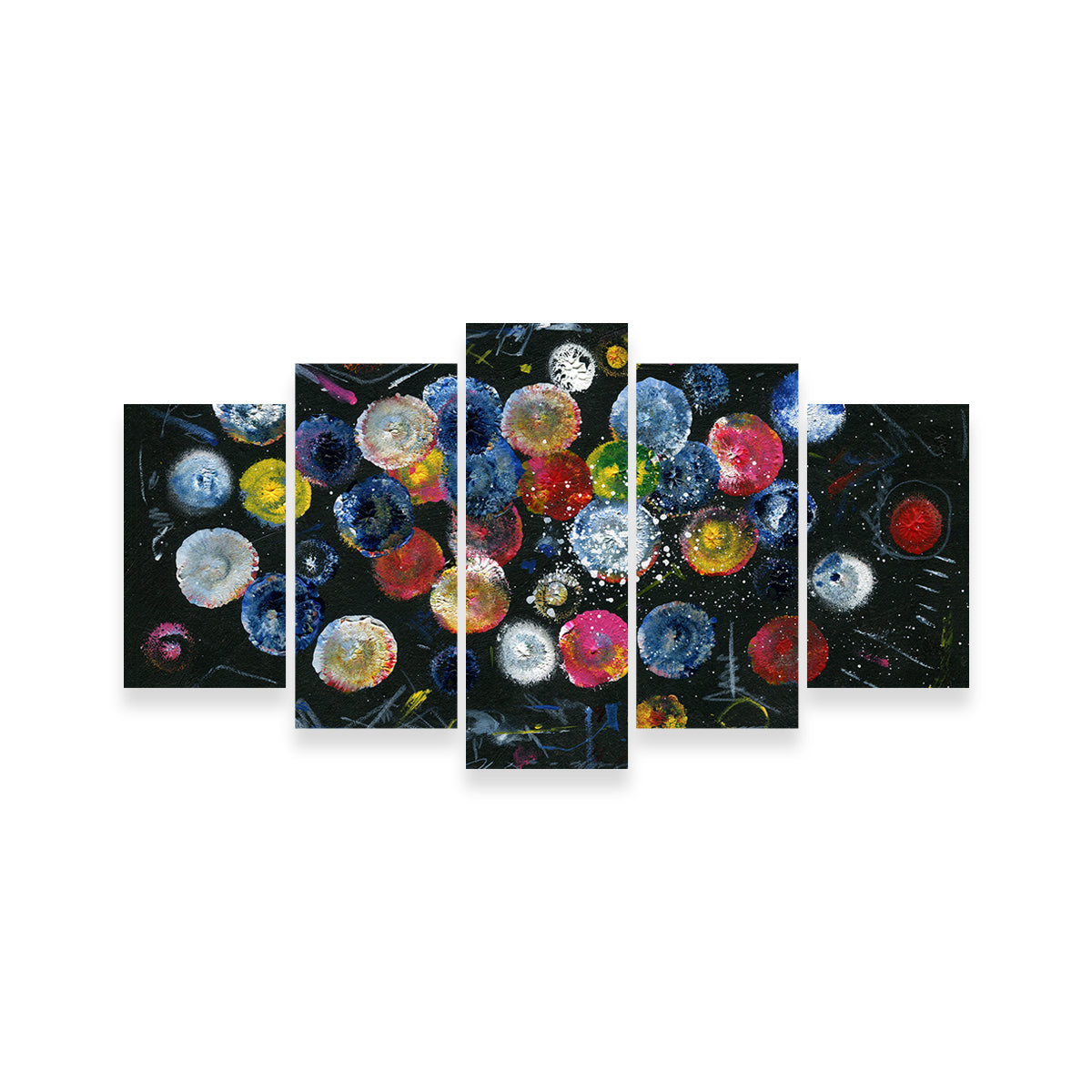 Circle Black Wall Art