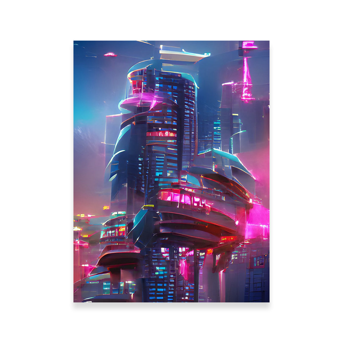 City Future Wall Art