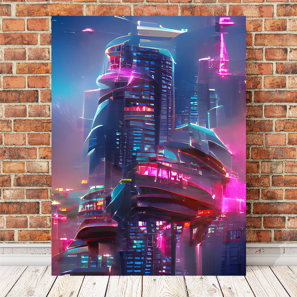 City Future Wall Art