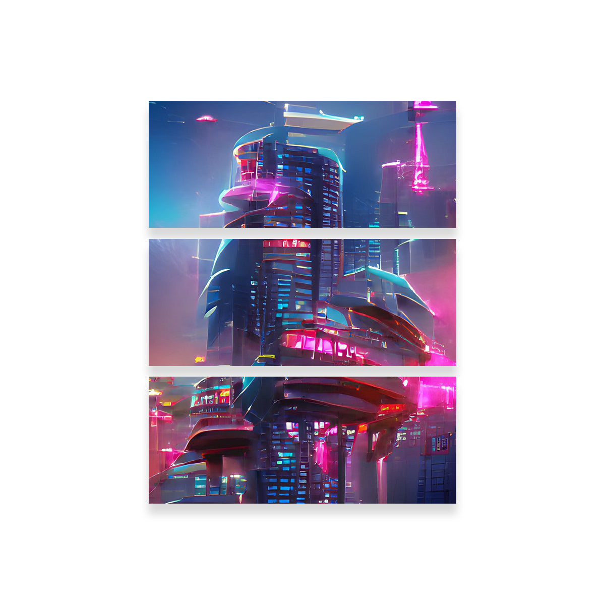 City Future Wall Art