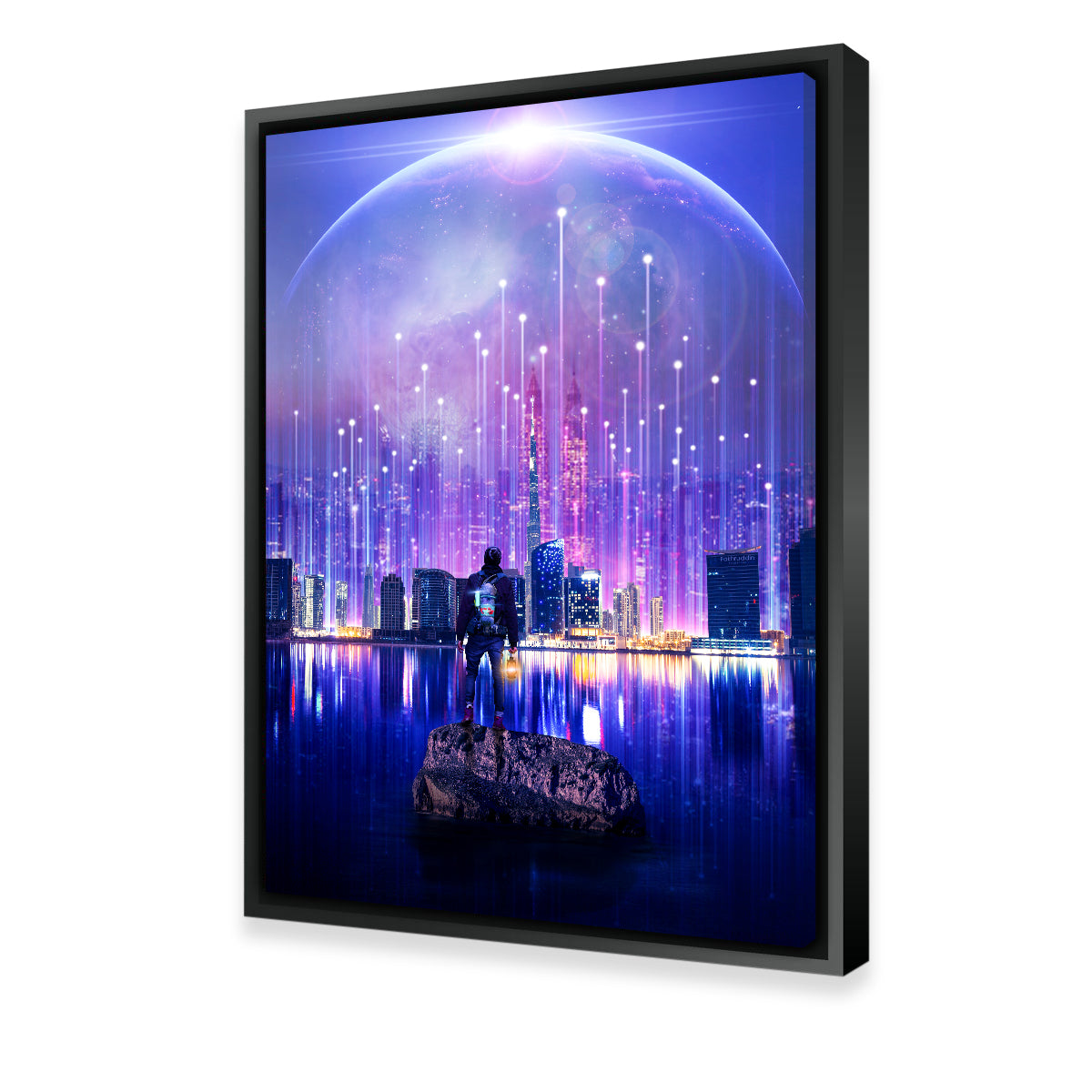 City Of The Future Wall Art