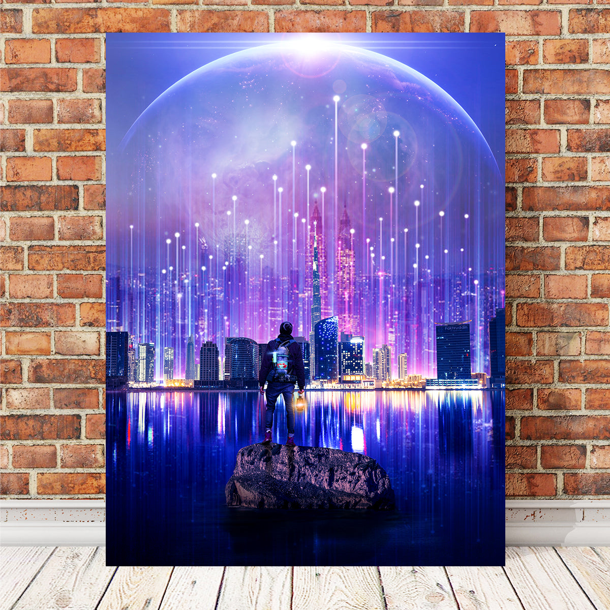 City Of The Future Wall Art