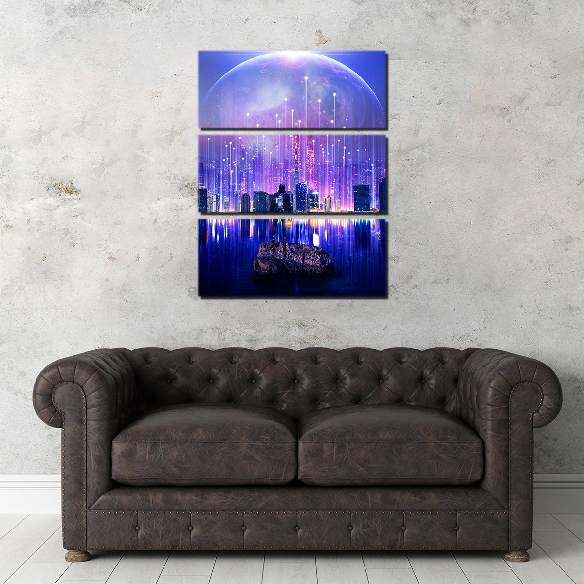 City Of The Future Wall Art