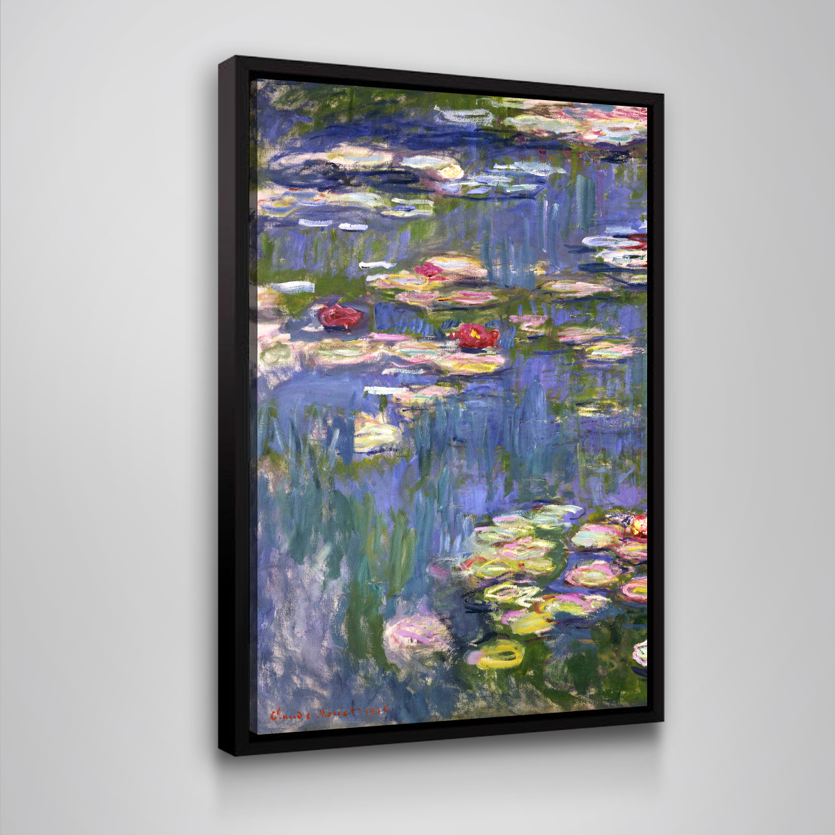 Monet Water Lilies Canvas Set