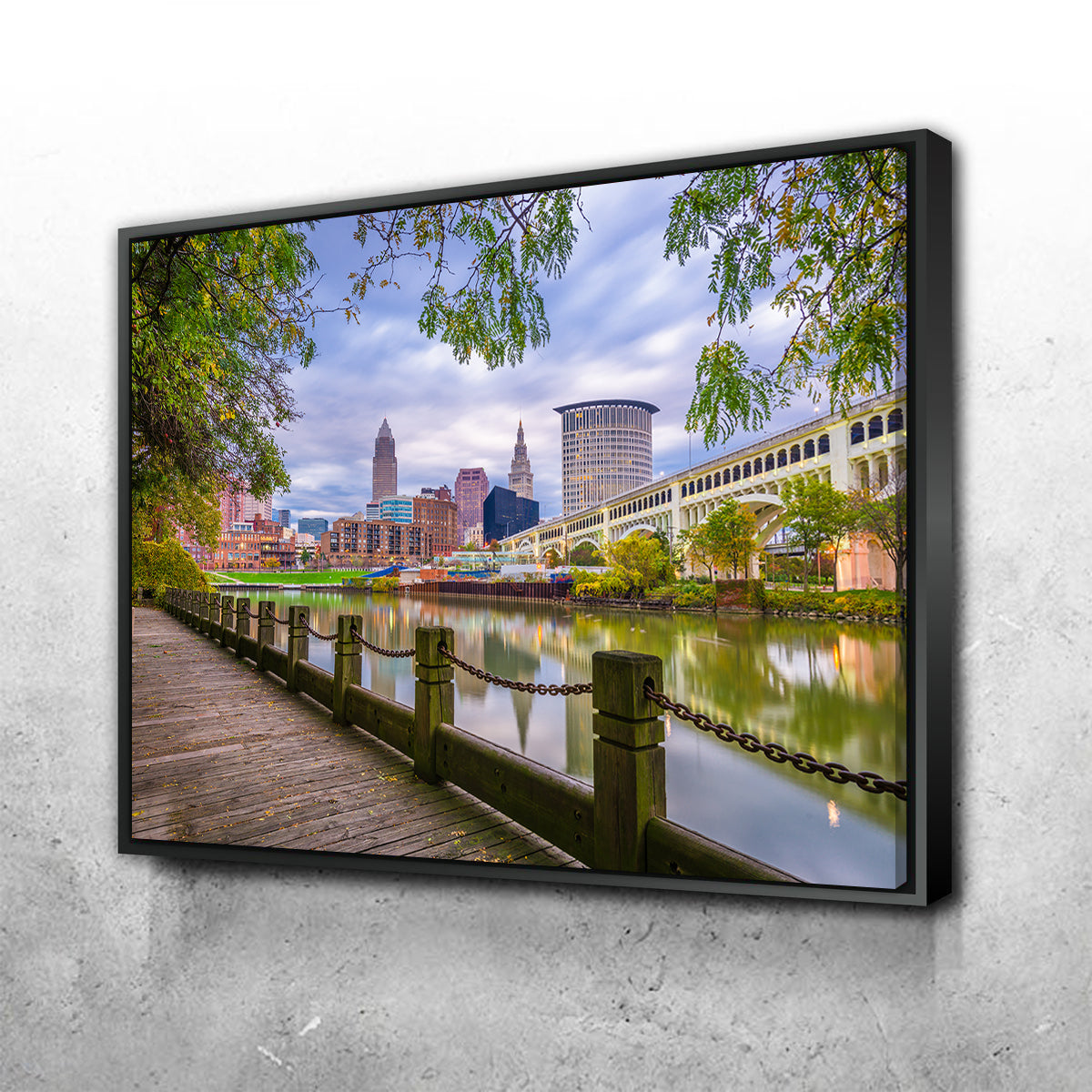 Cleveland Cuyahoga River Wall Art