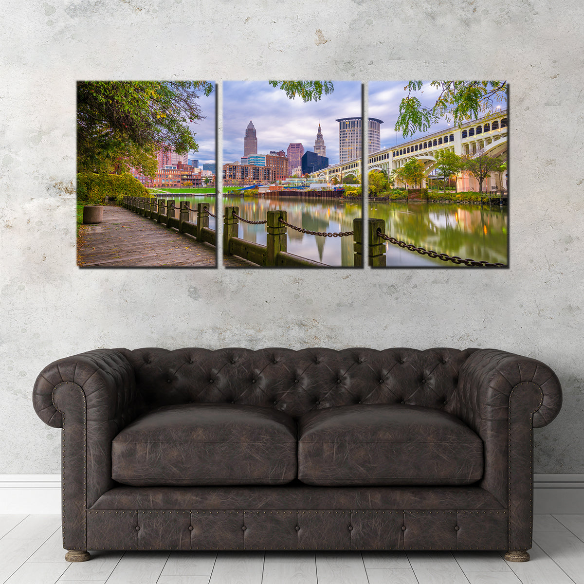 Cleveland Cuyahoga River Wall Art