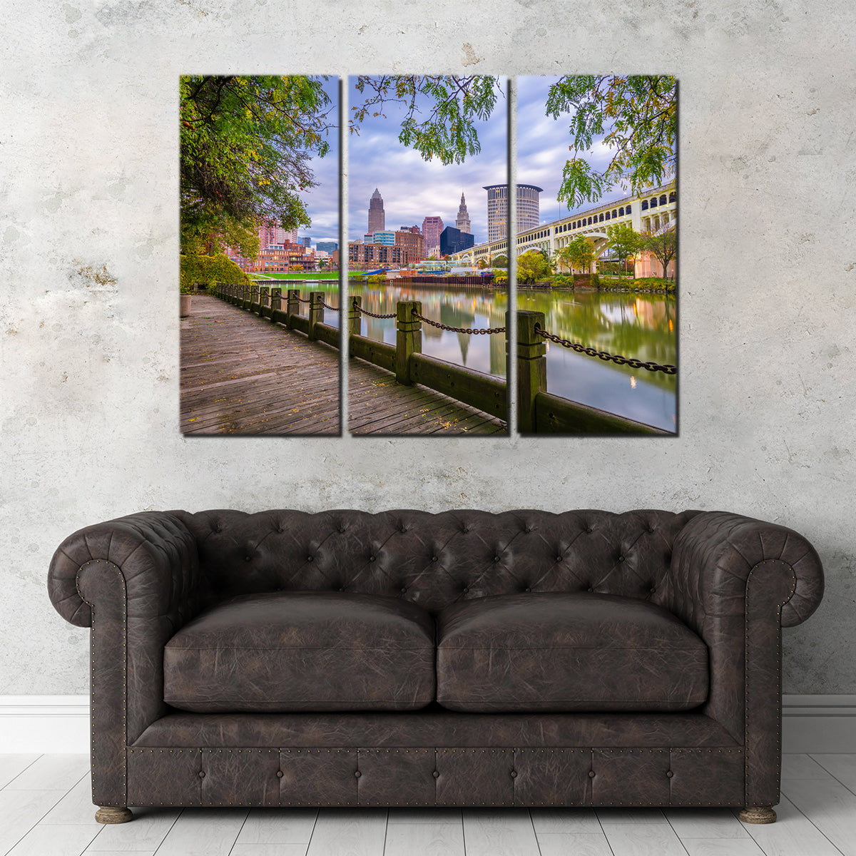 Cleveland Cuyahoga River Wall Art