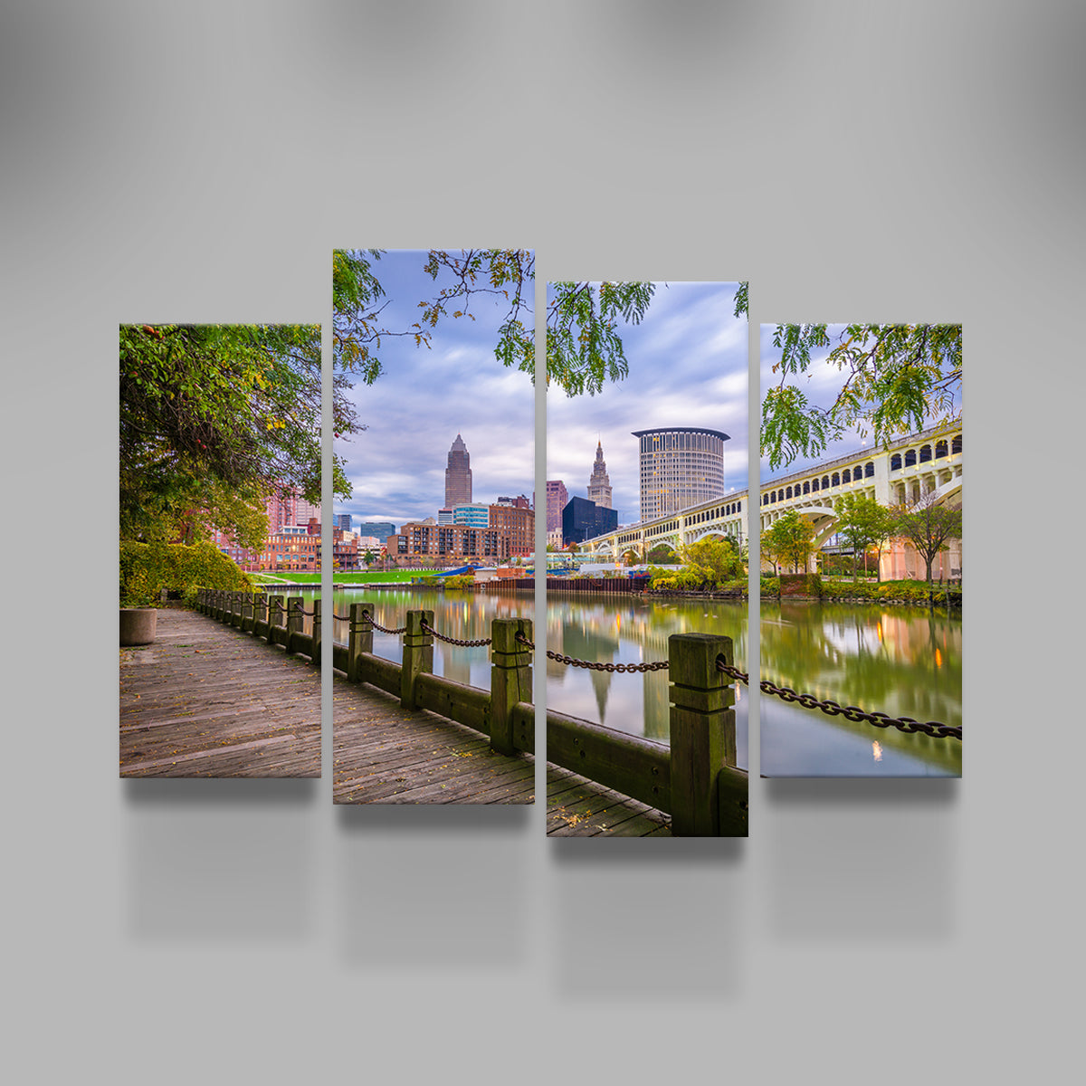 Cleveland Cuyahoga River Wall Art