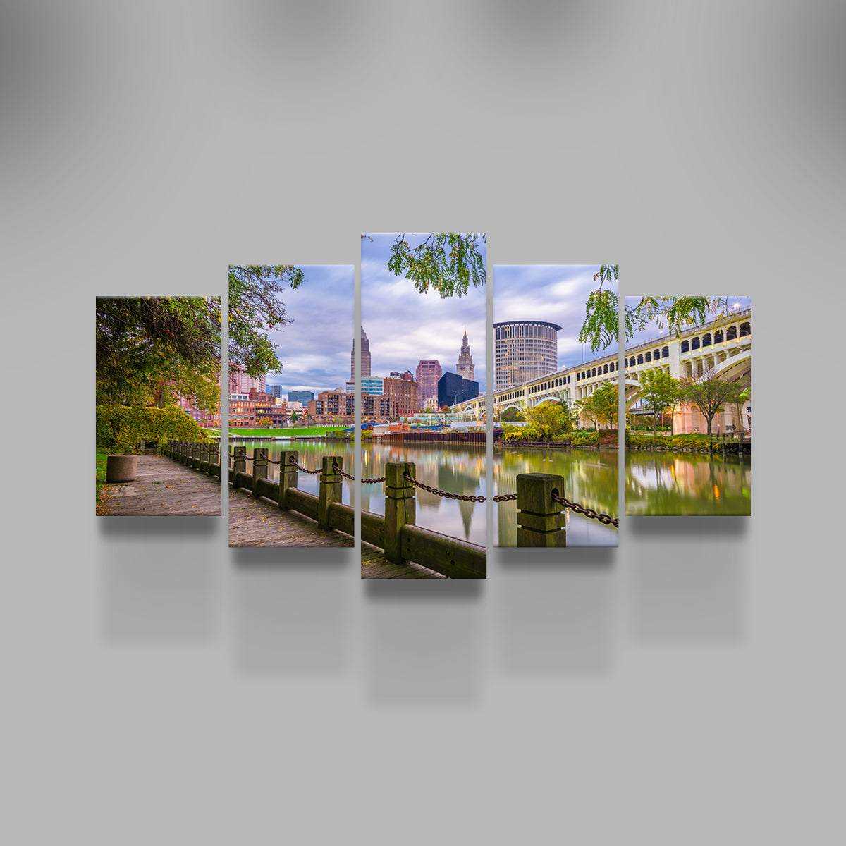 Cleveland Cuyahoga River Wall Art