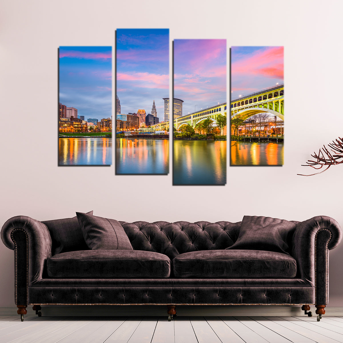 Cleveland-Detroit Superior Bridge Wall Art