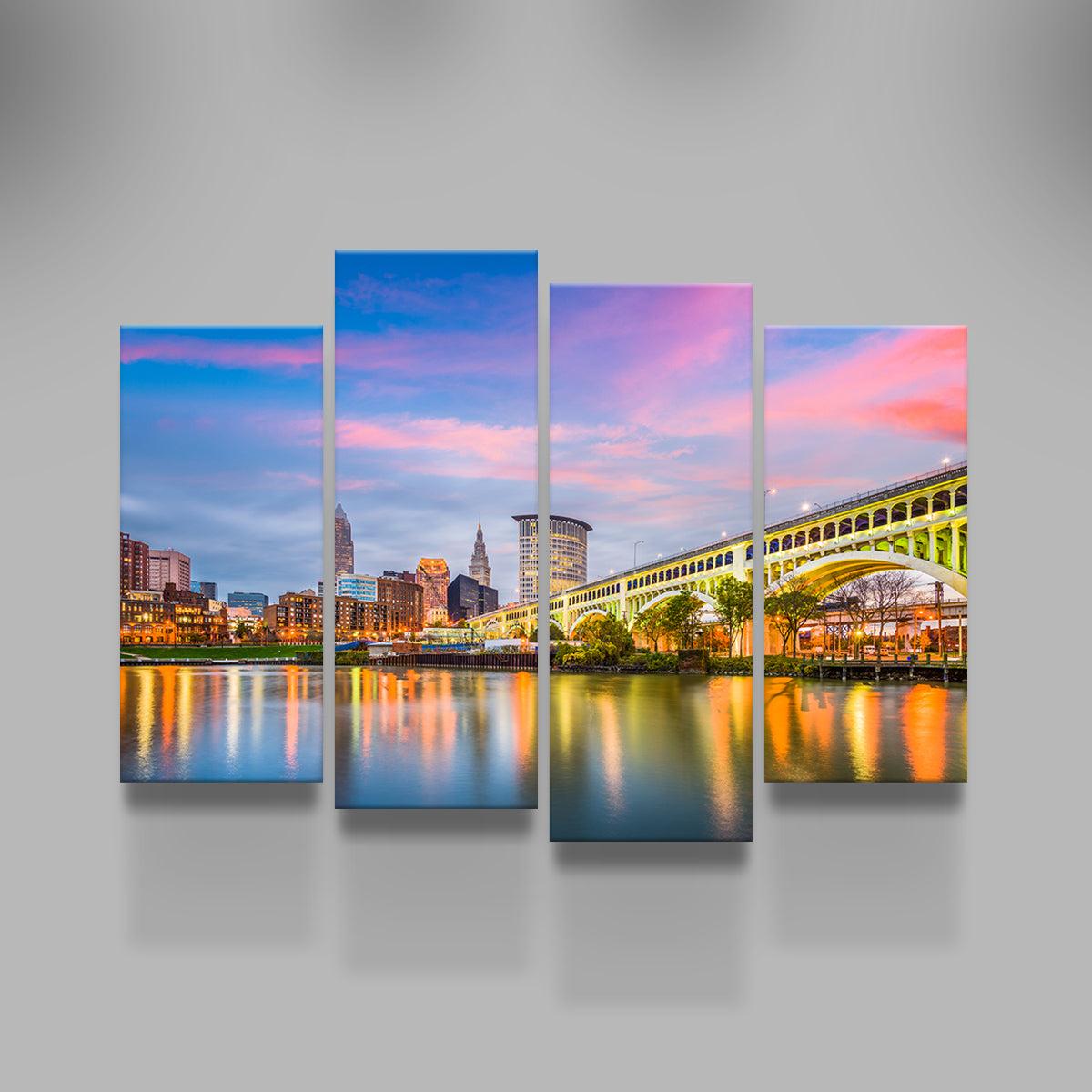 Cleveland-Detroit Superior Bridge Wall Art