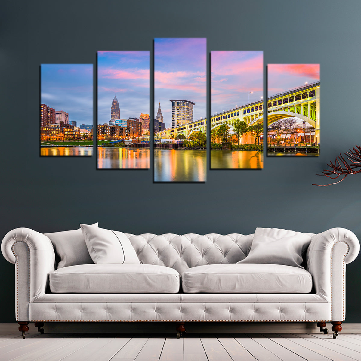 Cleveland-Detroit Superior Bridge Wall Art