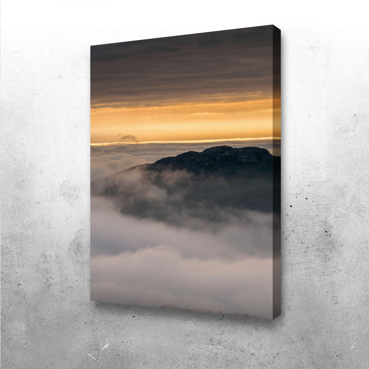 Cloudy Peak Wall Art