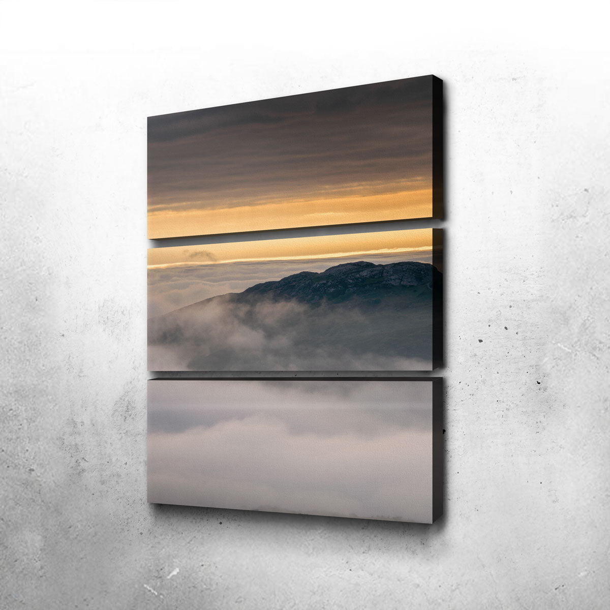 Cloudy Peak Wall Art