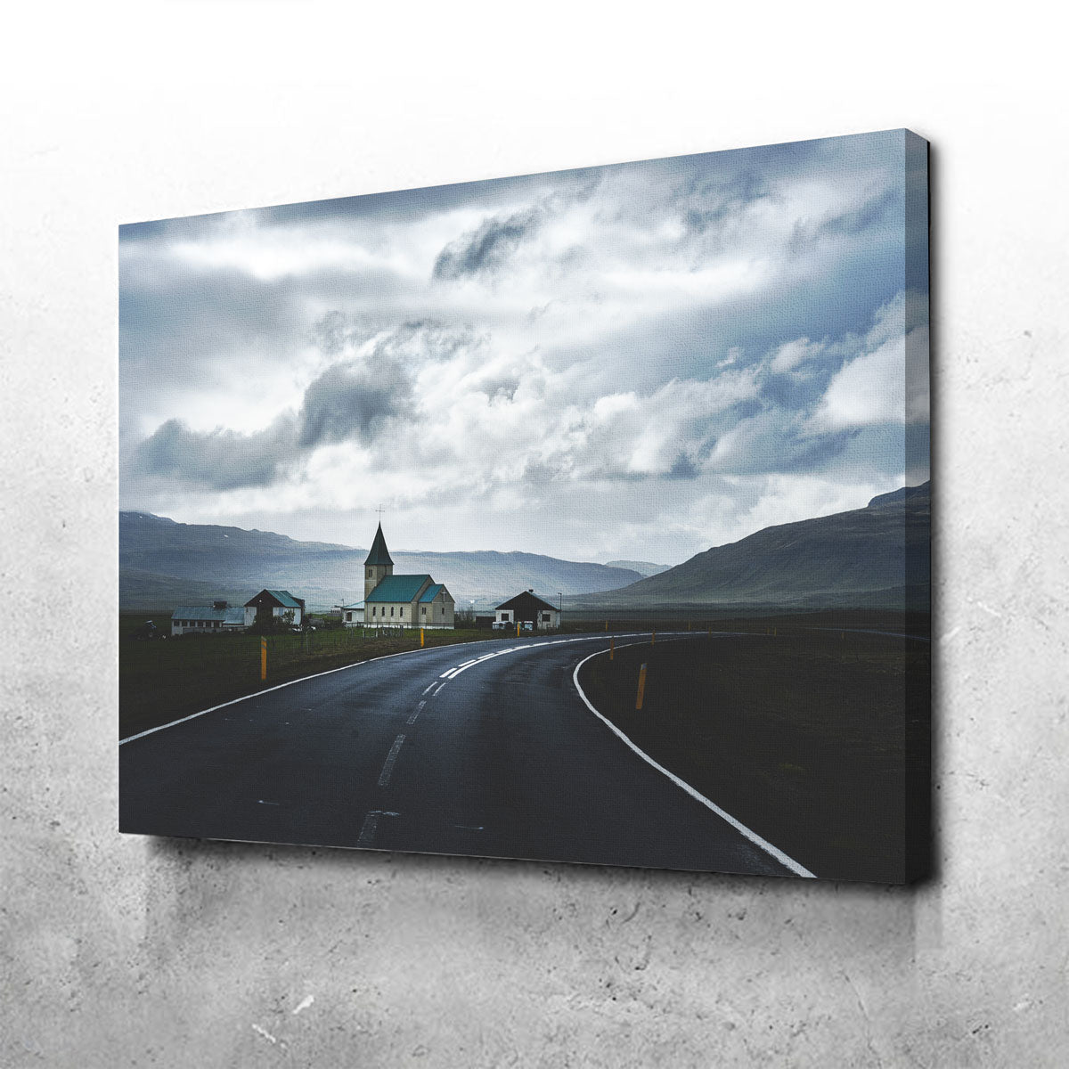Cloudy Road Canvas Set