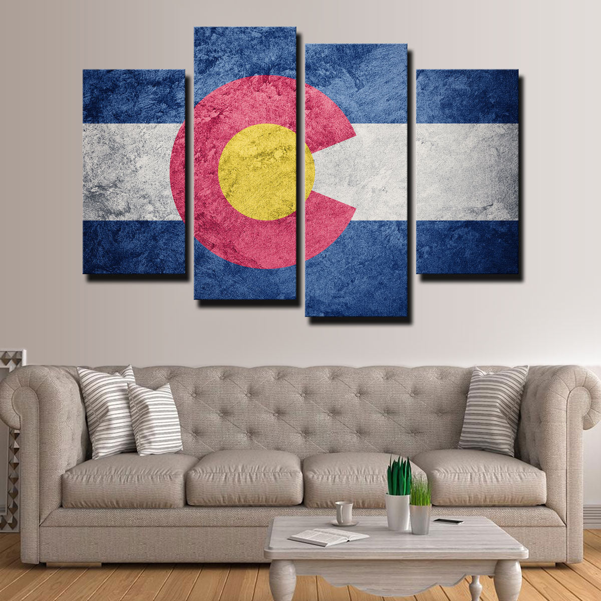 Colorado Flag Wall Art
