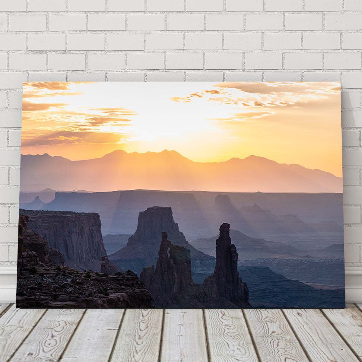 Colored Canyons Wall Art