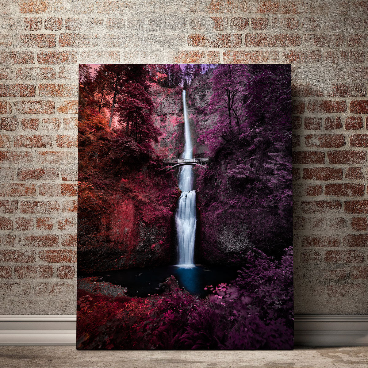 Colorful Falls Wall Art