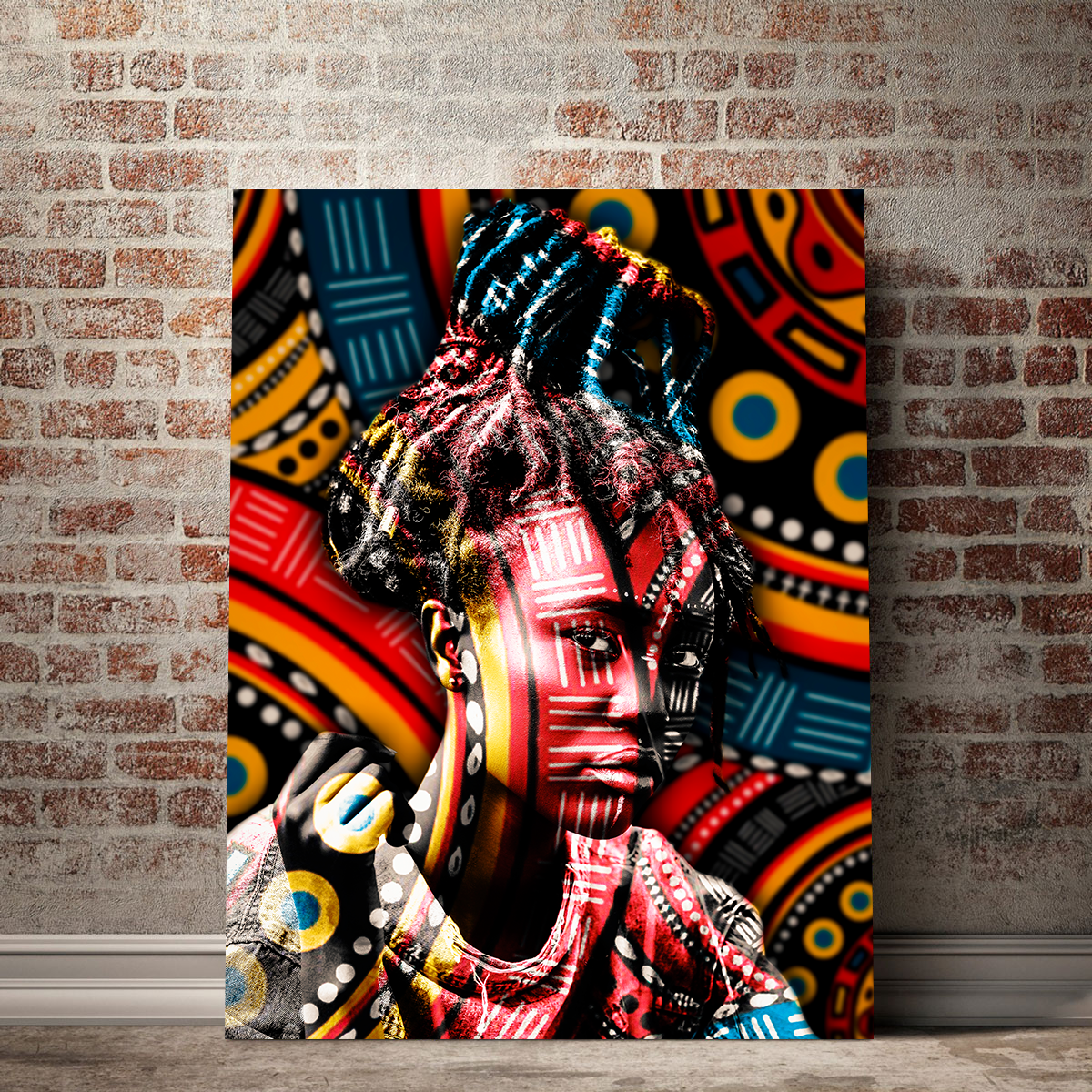 Colorful-Portrait Wall Art