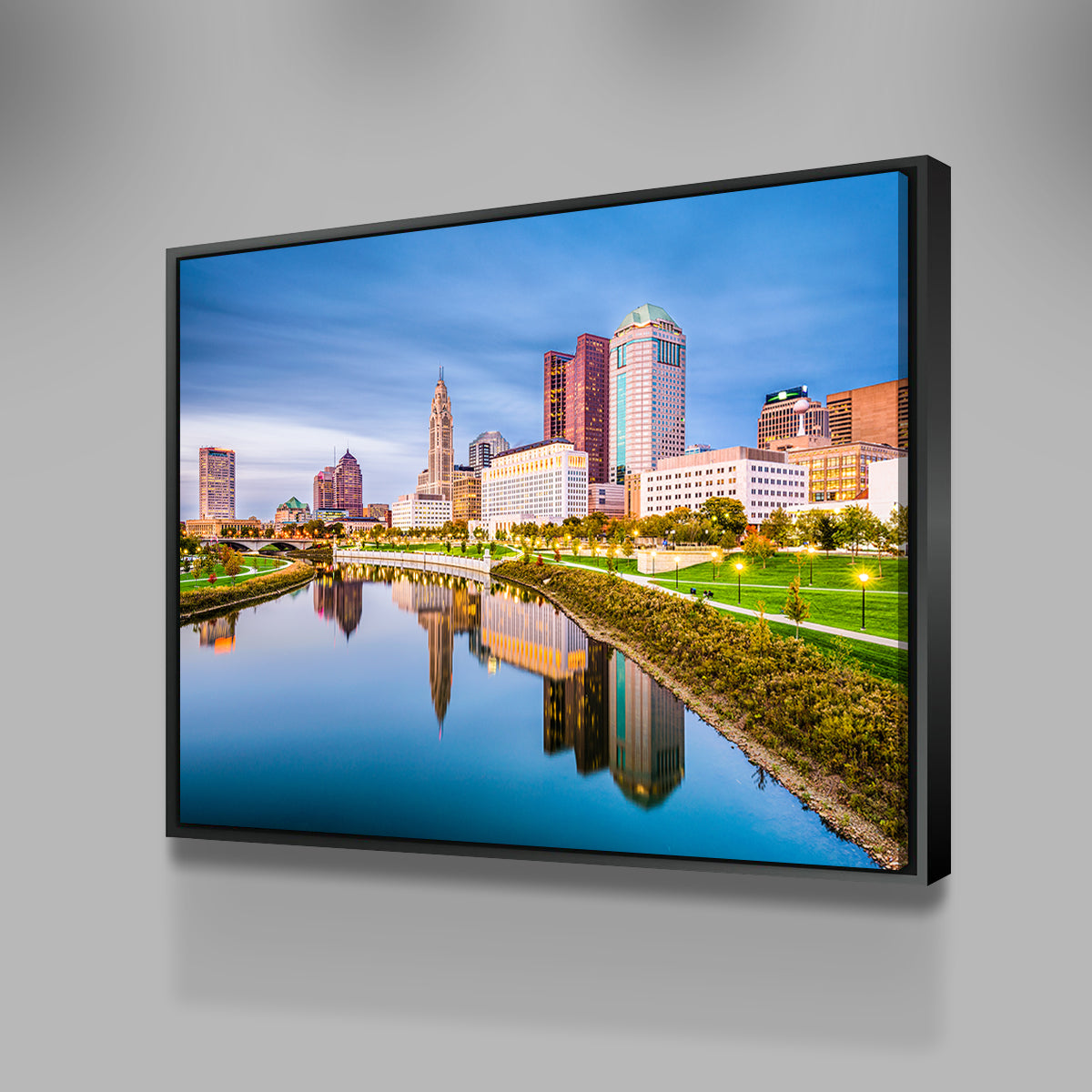 Columbus Ohio Skyline Wall Art