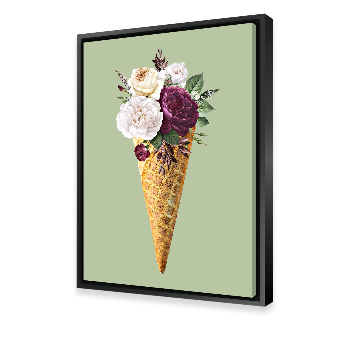 Cone Flower Canvas Art Wall Art