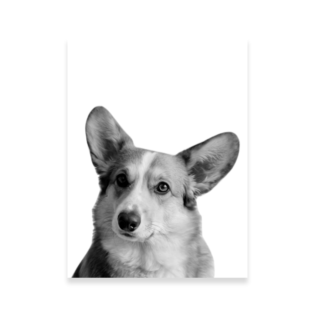 Corgi Dog Wall Art