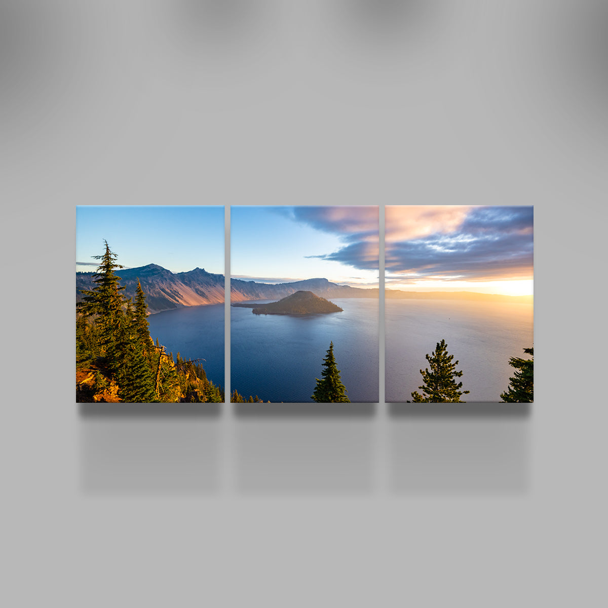 Crater Lake Sunrise Wall Art