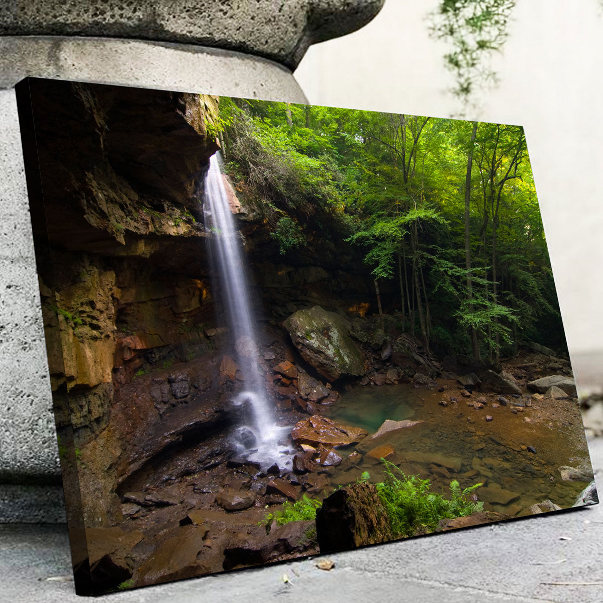 Cucumber Falls in Ohiopyle State Park Wall Art