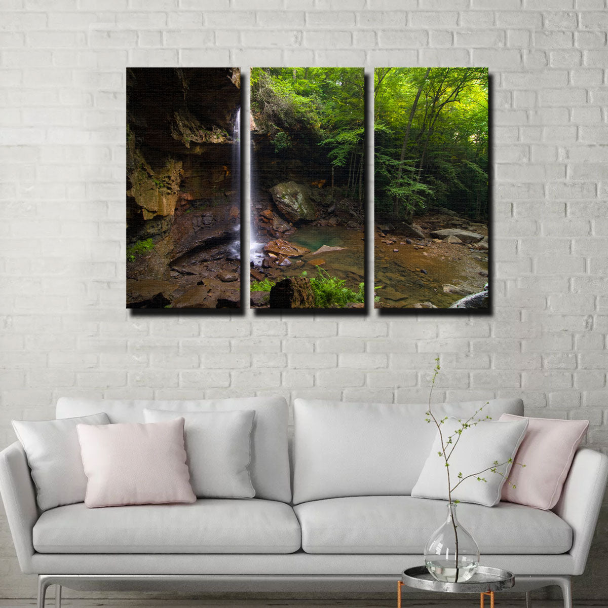 Cucumber Falls in Ohiopyle State Park Wall Art