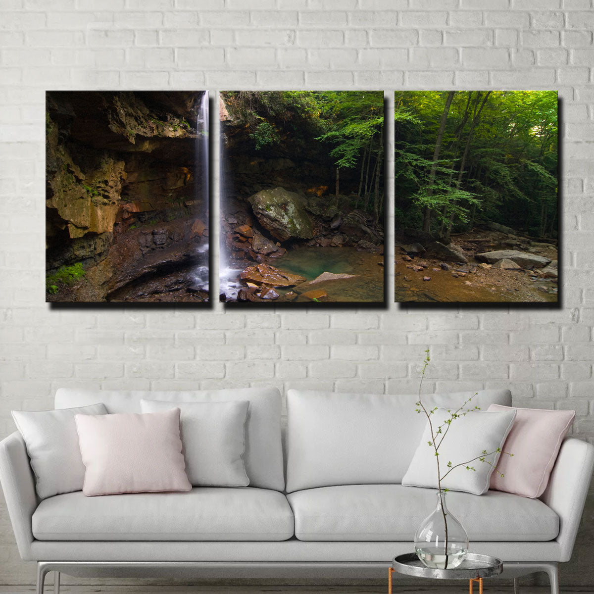 Cucumber Falls in Ohiopyle State Park Wall Art