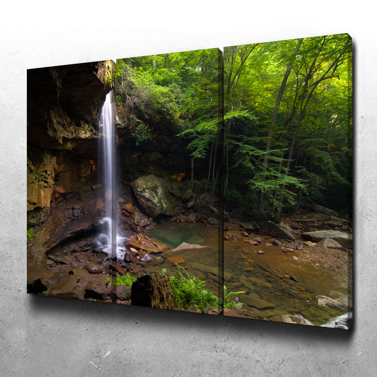 Cucumber Falls in Ohiopyle State Park Wall Art